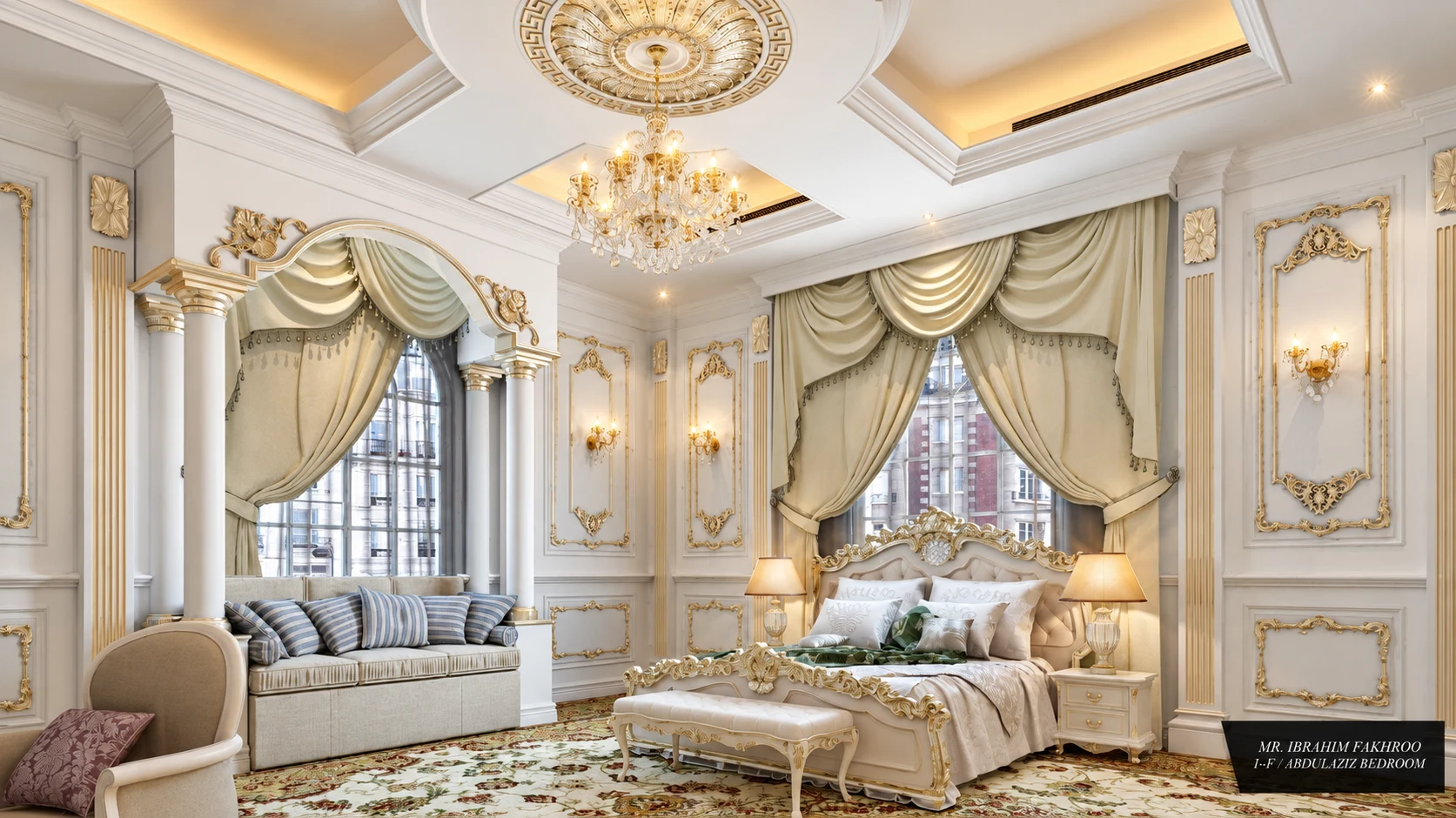 Bedroom finishing concept