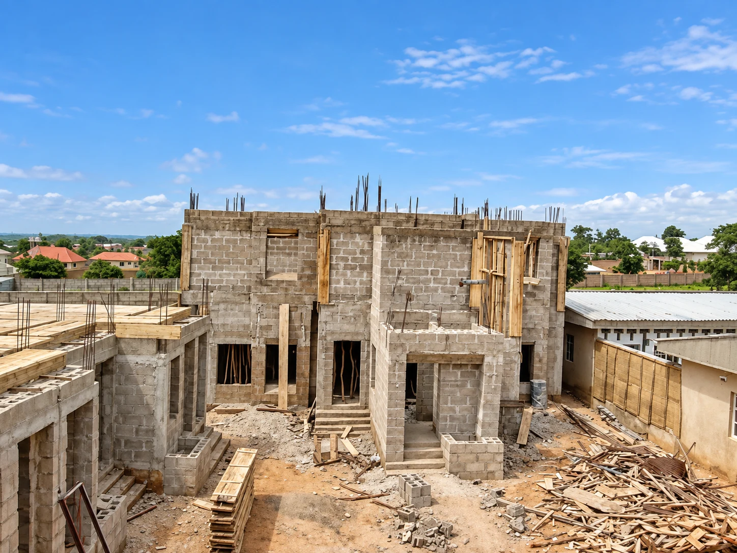 Structural building works